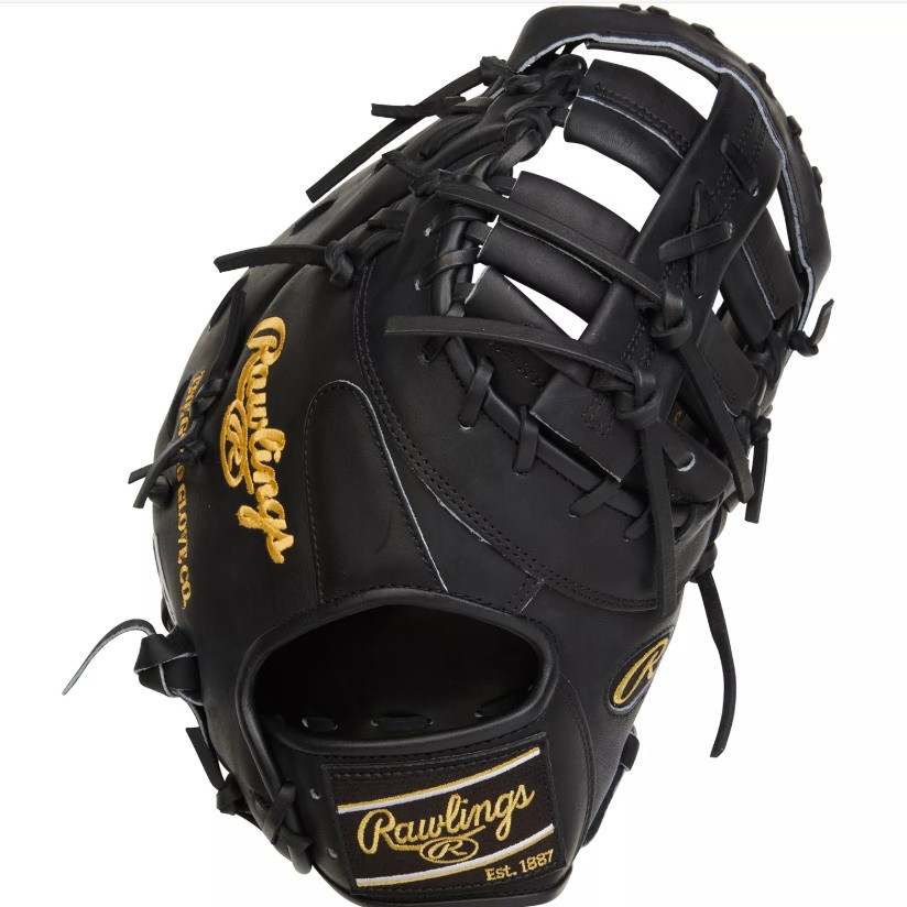 Rawlings Heart of the Hide R2G First Base Mitt Black Gold