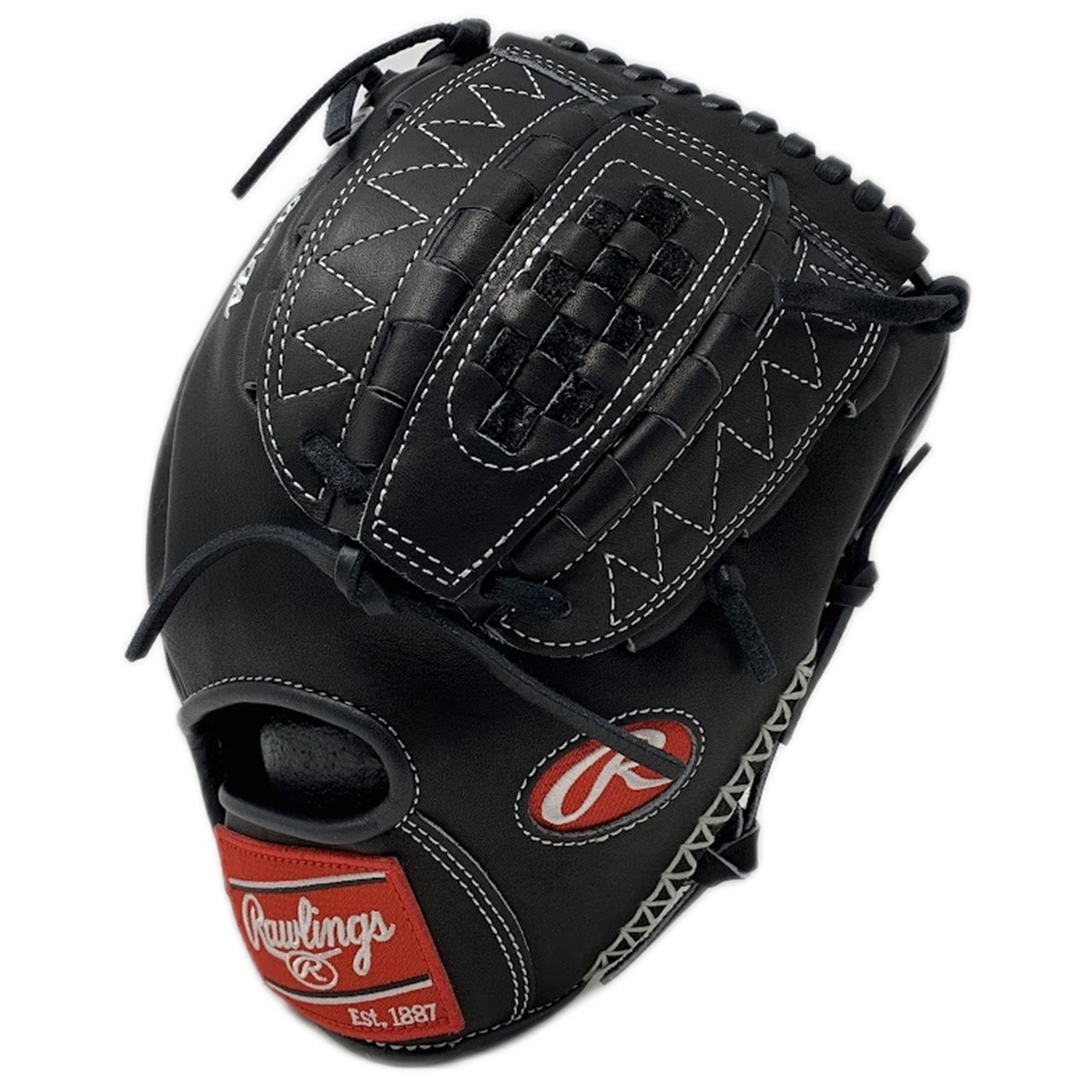 Rawlings Heart of the Hide PRO1000 Black 12 Inch Vertical Hinge