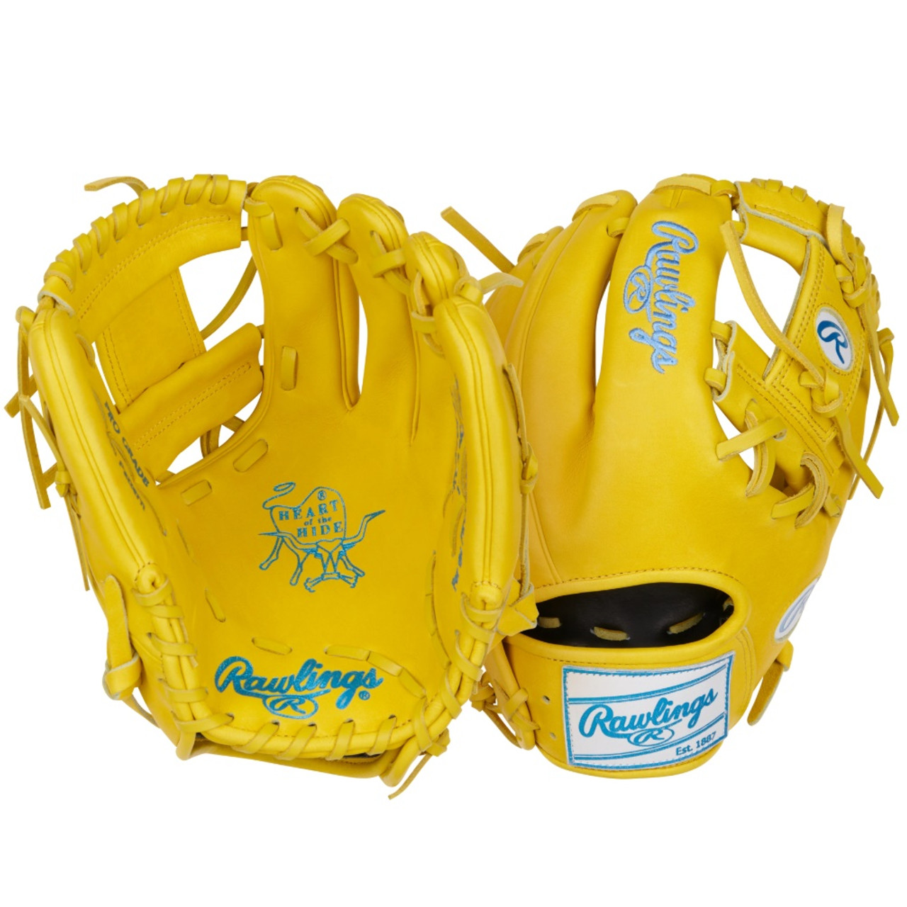 i♥ Rawlings Heart of Hide ColorSync 9 Baseball Glove 11.5 Inch