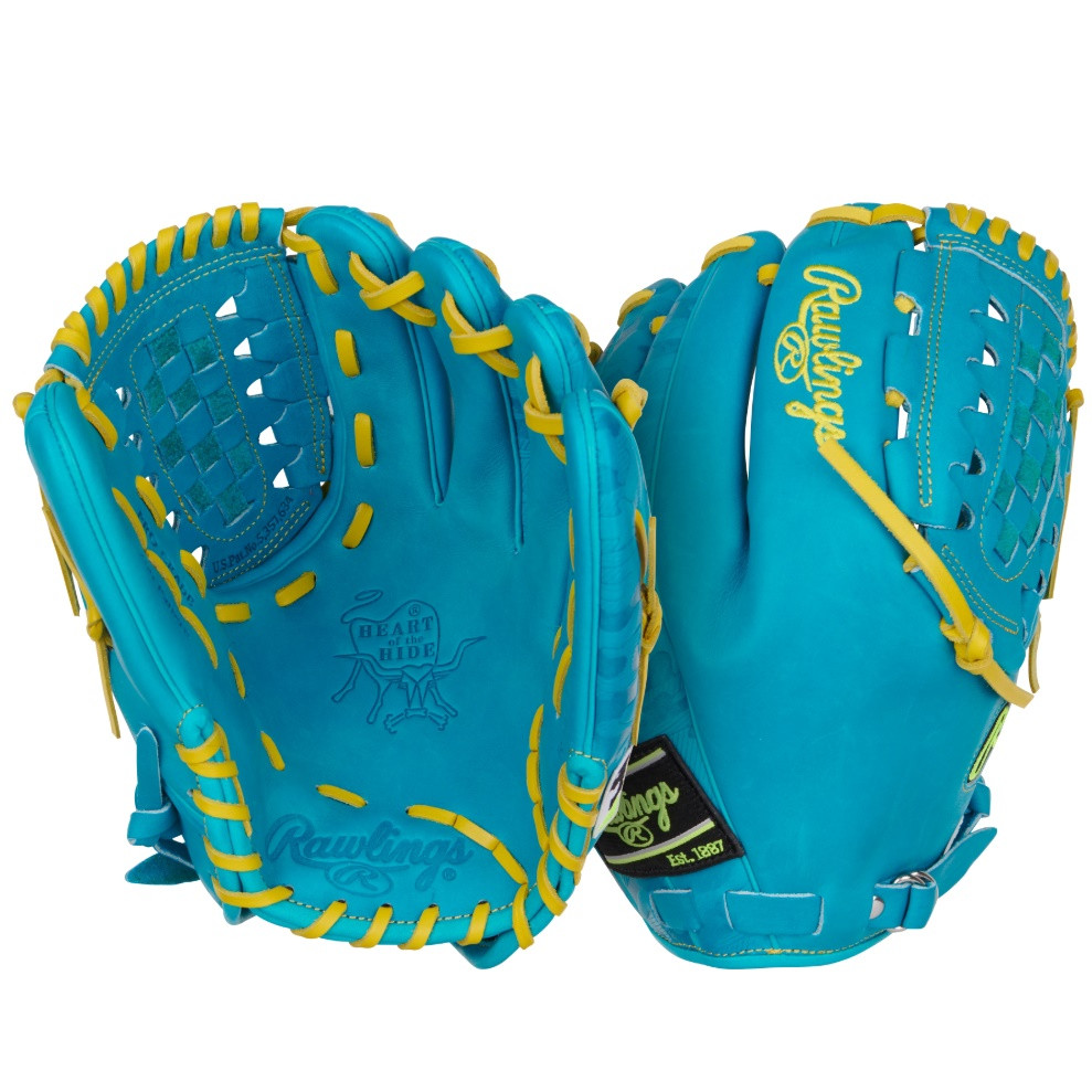 Rawlings Heart Outfield Hide ColorSync Baseball Glove 12 Inch