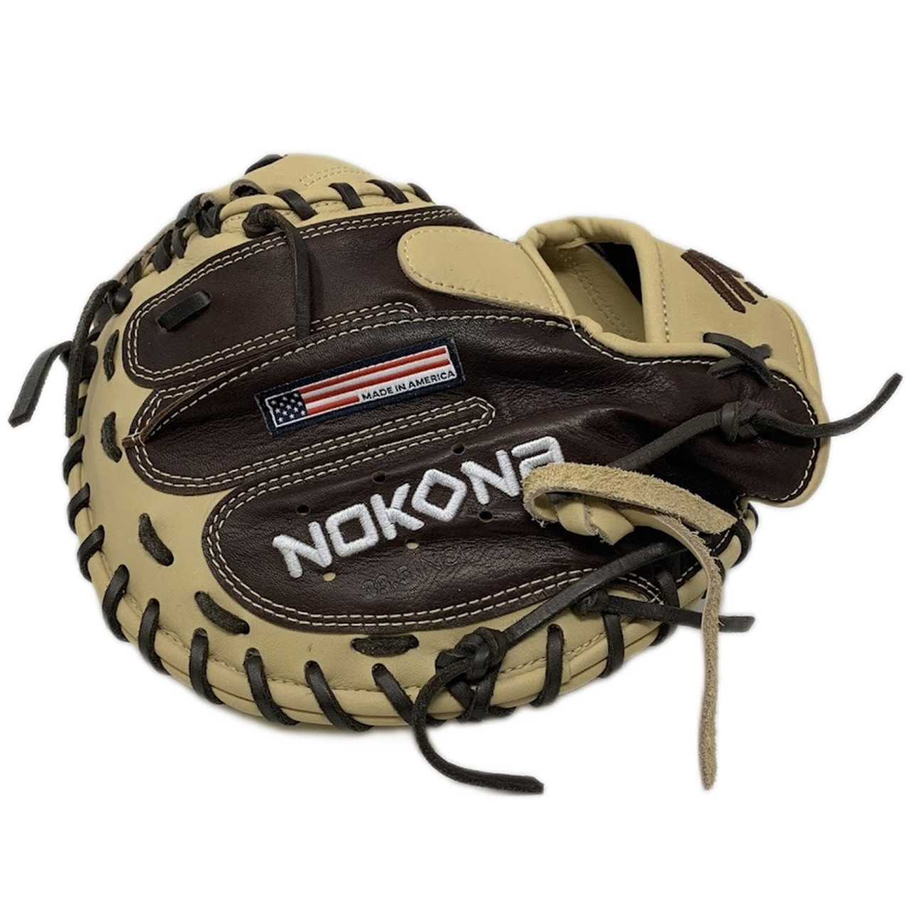 Nokona X2-BL Blonde Chocolate Series Baseball Closed Web 33.5