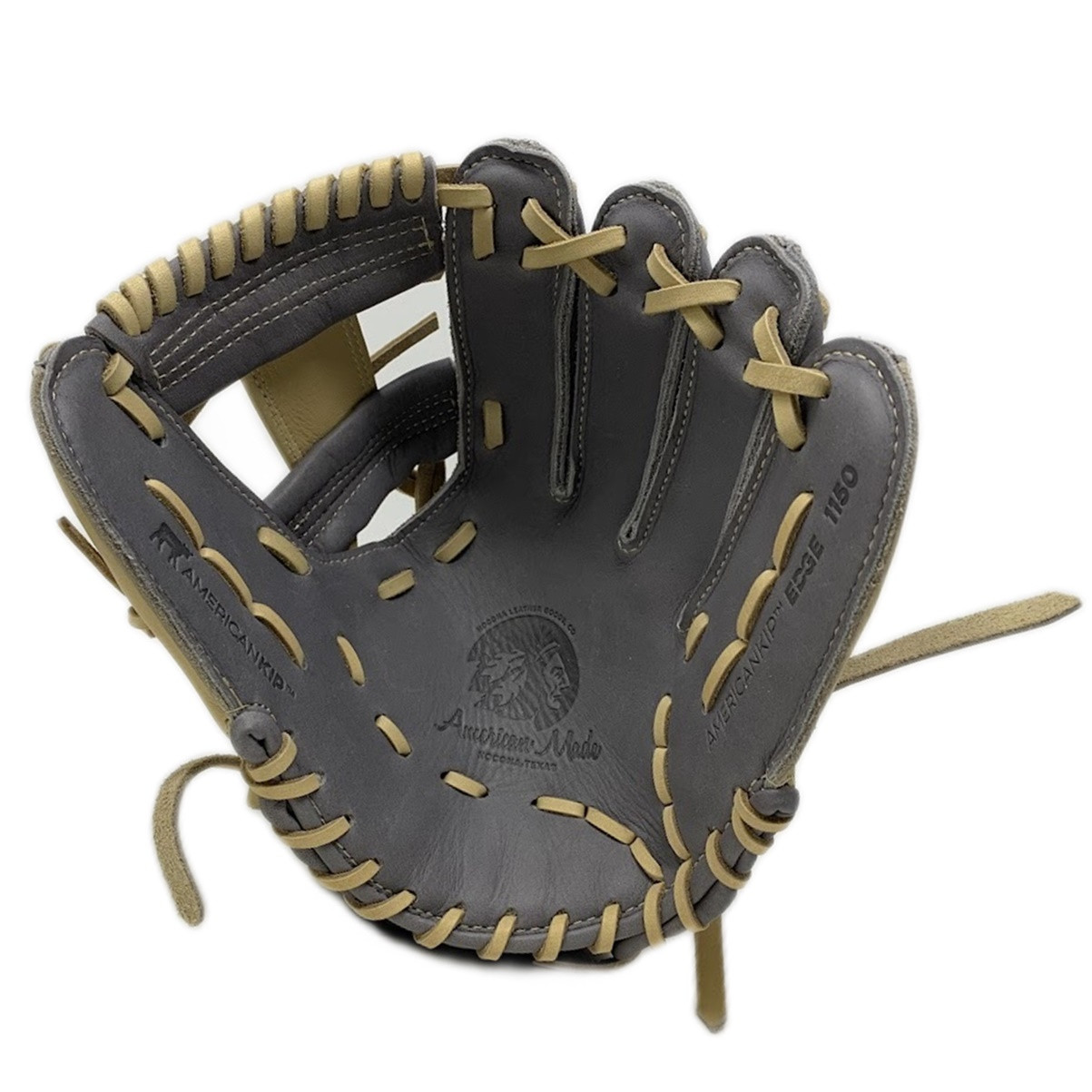 Nokona Gray Blonde AmericanKIP EDGE 11.5 Baseball Series I-Web