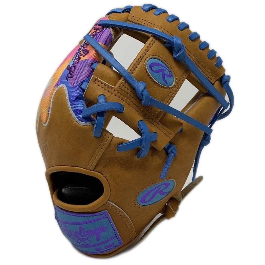 Rawlings Heart of the Hide Speedshell Design Purple 11.5 Wingtip