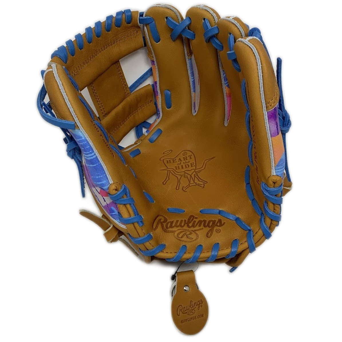Rawlings Heart of the Hide Speedshell Design Purple 11.5 Wingtip