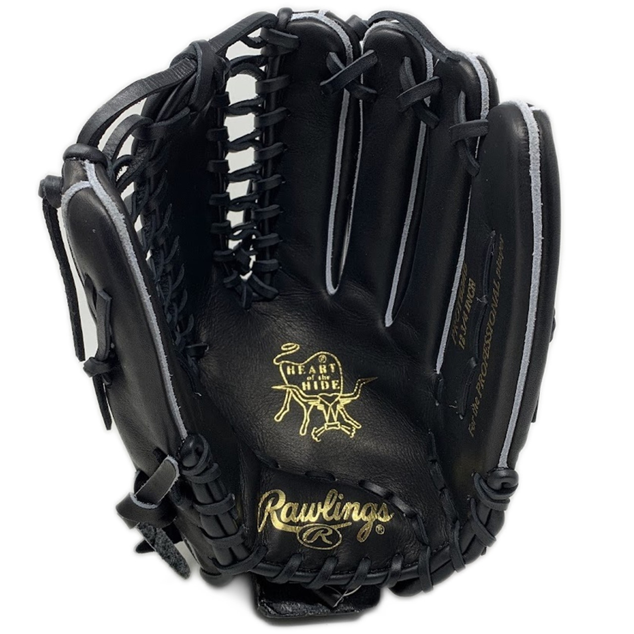 Rawlings Heart of the Hide Black TB24 12.75 Baseball Glove Right