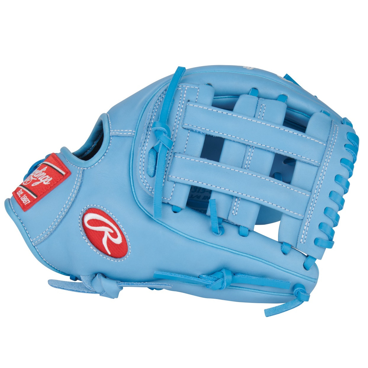 Rawlings R9 Baseball Glove 11.75 Columbia Blue 315 Right Hand