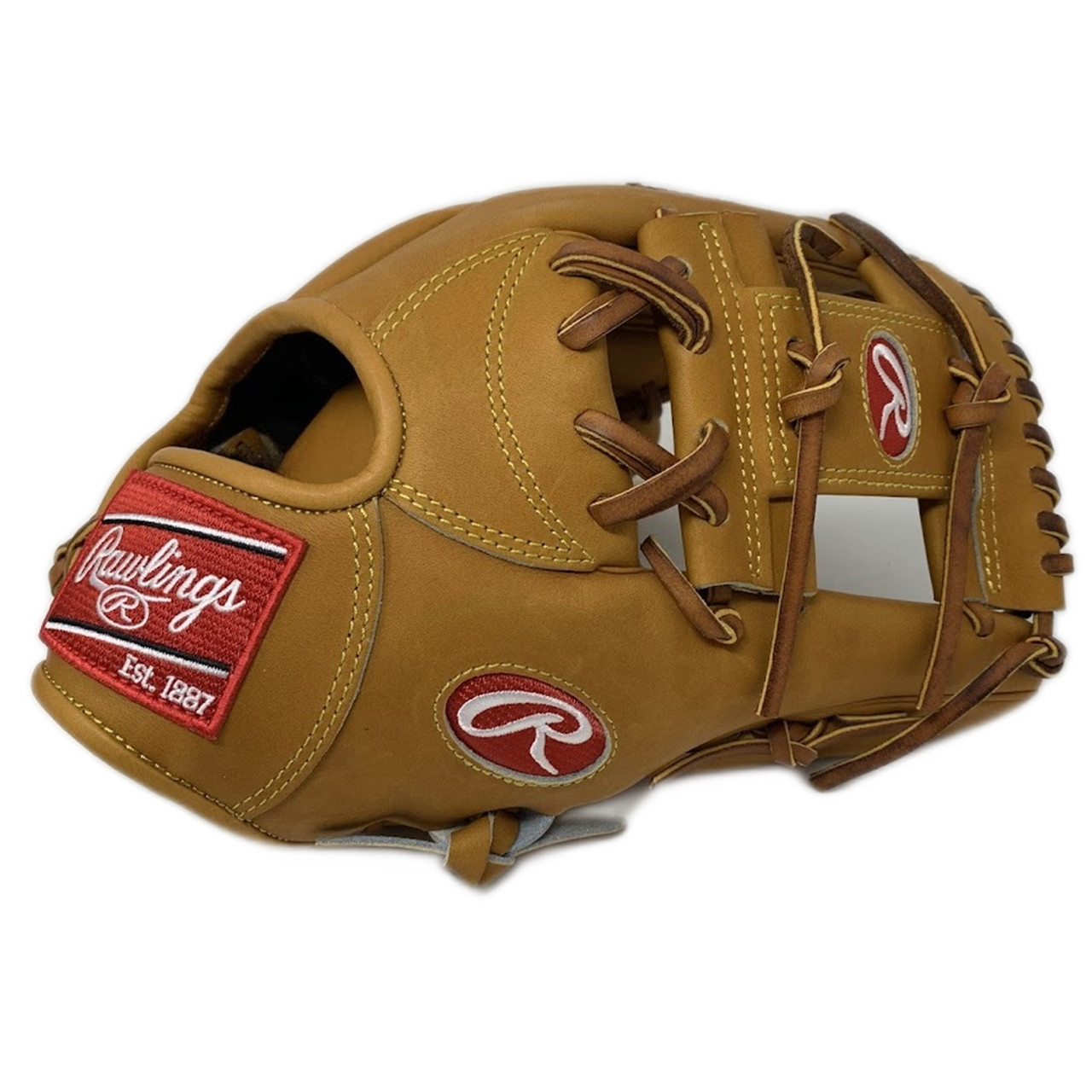 Rawlings Heart of the Hide NP7-2 Baseball Glove Tan 12.25 I Web