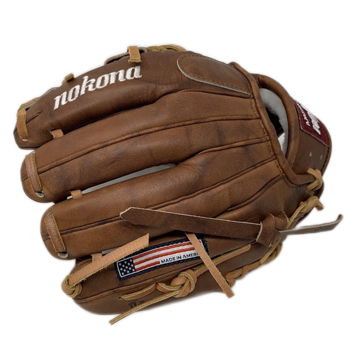 WHAT WE WANT Bonarmor ボンアーマー walnut Nokona Walnut 11.5 Inch Baseball Glove Single Post WB-1150I Right