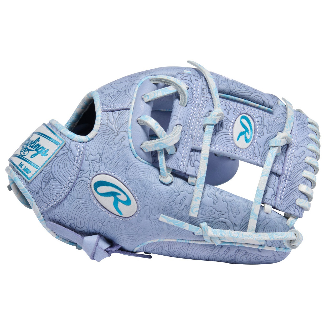 Rawlings Heart of the Hide 217 Baseball Glove 11.75 Periwinkle