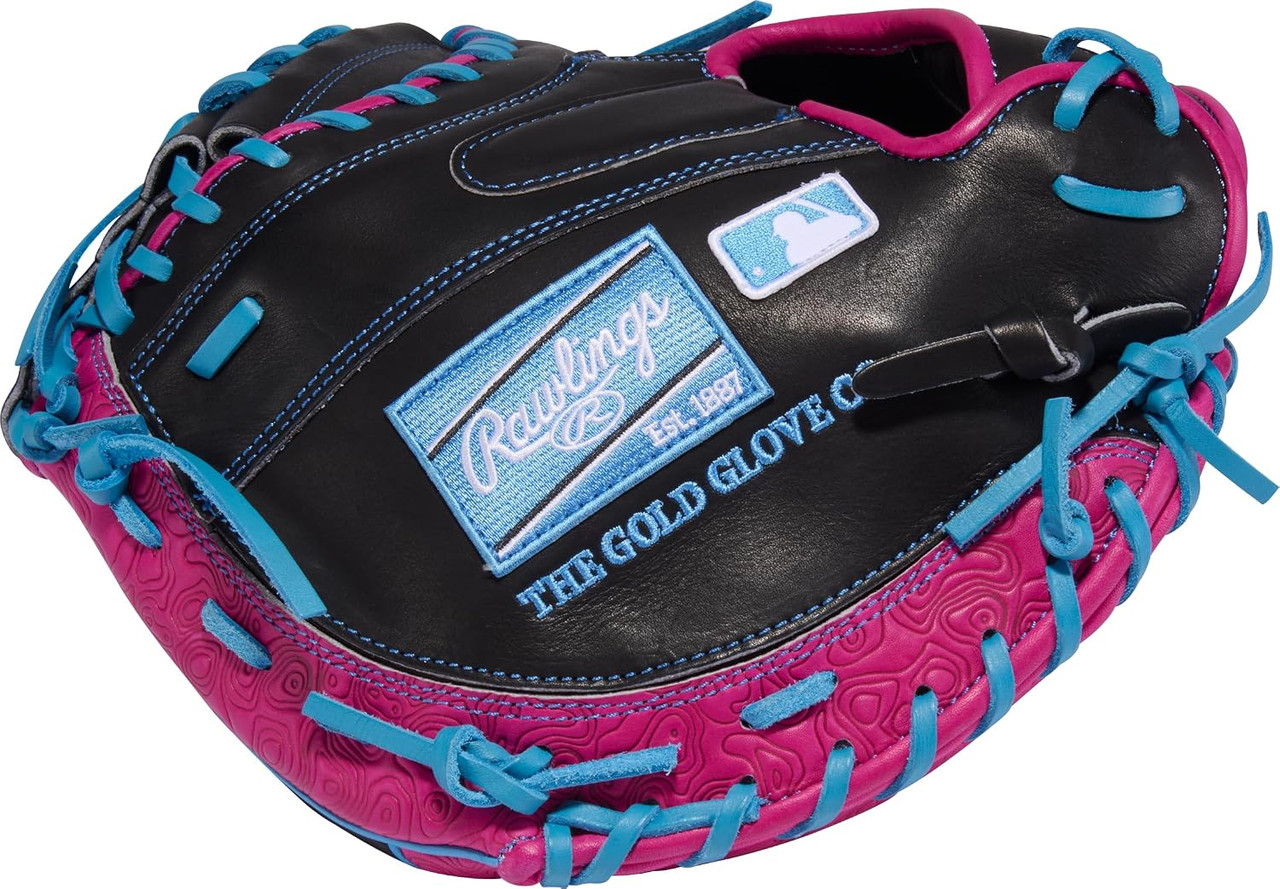 Rawlings Heart of The Hide 32.5 Inch Catchers Mitt Black Berry