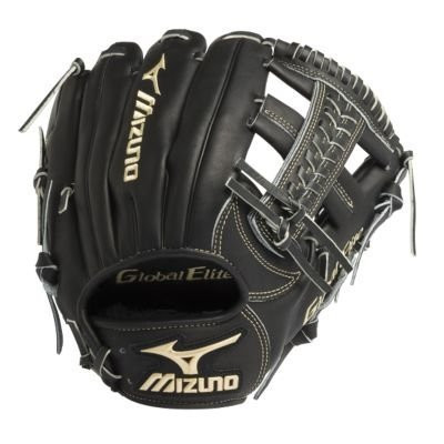 Mizuno GGE60VBK Global Elite VOP Baseball Fielder's Mitt (Black