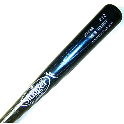 Louisville Slugger P72 MLB Select Ash Black Wood Baseball Bat (33 inch