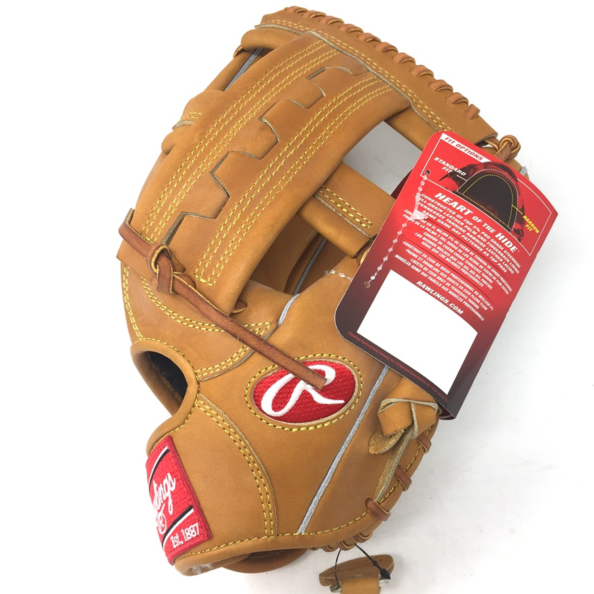 clean leather baseball glove