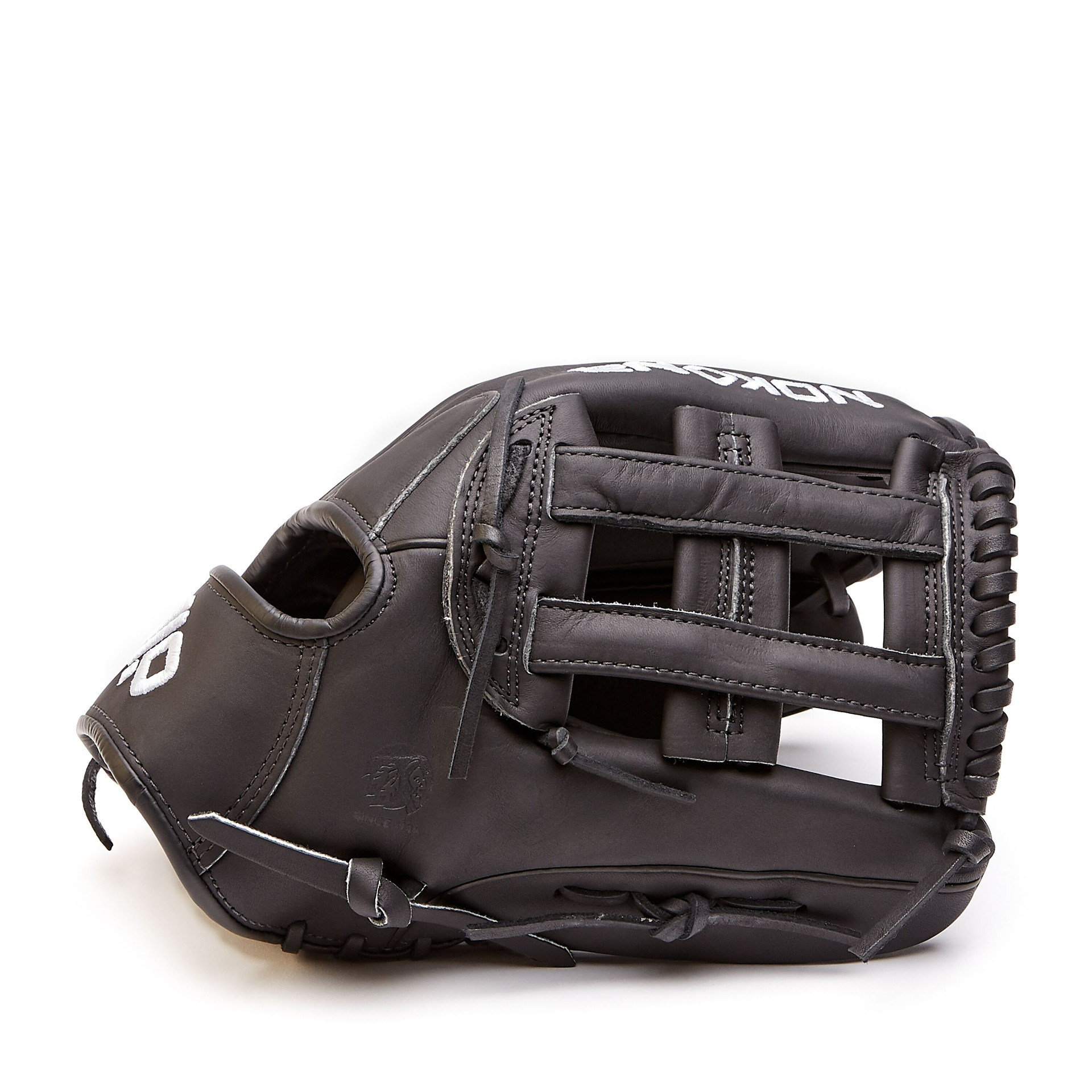 Nokona Black AmericanKip Baseball Glove 12.75 Right Hand Throw Ballgloves
