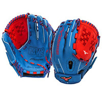 Mizuno GMVP1250PSEF3 Fastpitch Softball Glove 12.5 inch (Royal-Red, Right Hand Throw)