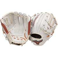 Mizuno GMVP1177PSE2 Baseball Glove MVP Prime 11.75 inch (Silver/Brown, Right Hand Throw)