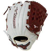 Mizuno GMVP1200PSE3 MVP Prime Baseball Glove 12 inch (Silver-Brown, Right Hand Throw)