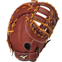 Mizuno MVP First Baseman Mitt Brick Dust 13 Right Hand Throw