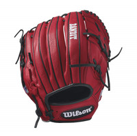 Wilson Bandit B212 Baseball Glove 12 inch Red Right Hand Throw