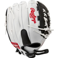 Rawlings Liberty Advanced Softball Glove with Finger Shift White 12.5 in Right Hand Throw