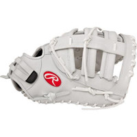 Rawlings Liberty Advanced Softball First Base Mitt White 13 in Right Hand Throw