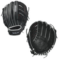 Wilson A500 Y Puig Baseball Glove 12.5 inch BlackWhiteRed Right Hand Throw