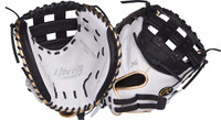 Rawlings Liberty Advanced RLACM33FPWBG Fastpitch Softball Catchers Mitt 33 inch Right Hand Throw