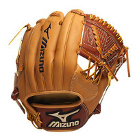 Mizuno GGE42 Global Elite Baseball Fielder's Mitt (Tan 11.25 Inch) (Right Handed Throw)