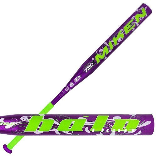 Miken FHAL12 Halo Light Fastpitch Softball Bat 12.5 (31inch185oz)