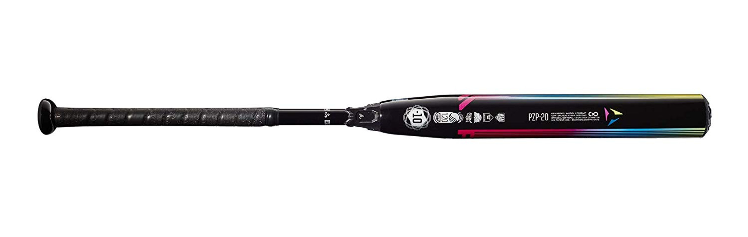 Demarini Prism Gapped Wall Fast Pitch Softball Bat 33 inch 23 oz