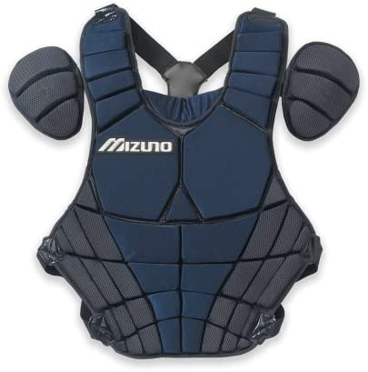 Mizuno Adult Catchers Samurai Chest Protector Navy Ballgloves