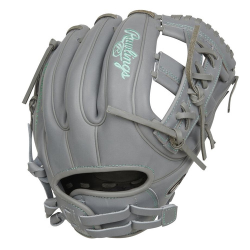 Rawlings Liberty Advanced Fastpitch Softball Glove 11.75 Split Single Post Web Grey Right Hand Throw