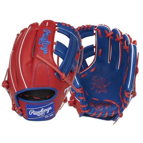 Rawlings Texas Rangers 11.5 Inch Baseball Glove Right Hand Throw