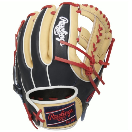 Rawlings Heart of The Hide Baseball Glove X-Laced Single Post Web 11.5 inch Right Hand Throw