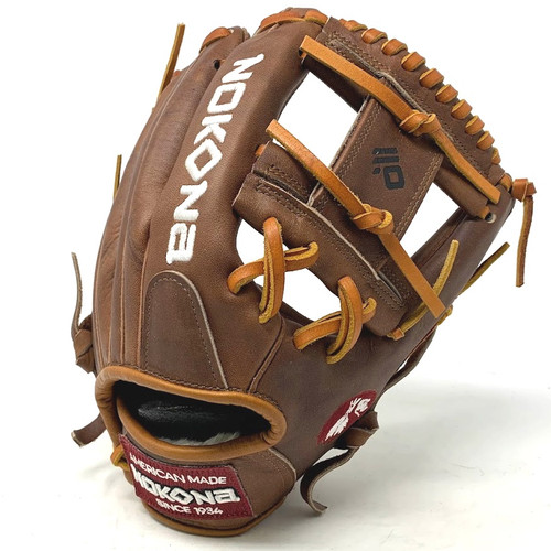 Nokona Walnut 11.5 Inch I Web Baseball Glove Right Hand Throw