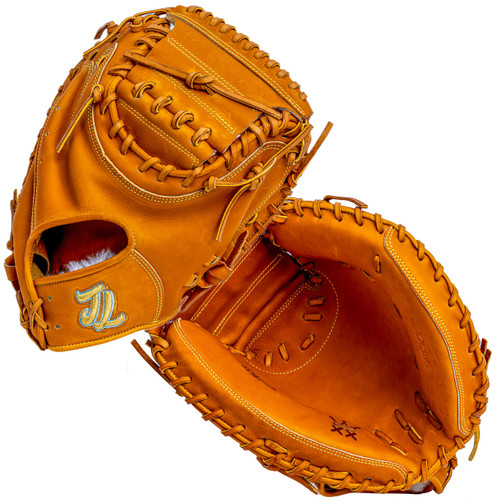 JL Glove Co XX Stock BK11 33.5 Tan Catchers Mitt Right Hand Throw Baseball Glove