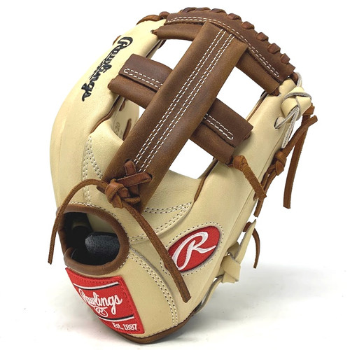 Rawlings Heart of the Hide PRO-TT2 Baseball Glove 11.5 Camel Timberglaze Right Hand Throw