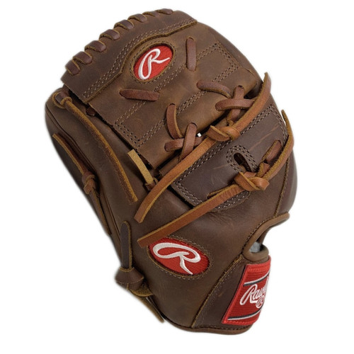 Rawlings Heart of the Hide Timberglaze 200 Baseball Glove 2-Piece Solid Web 11.75 Inch Left Hand Throw