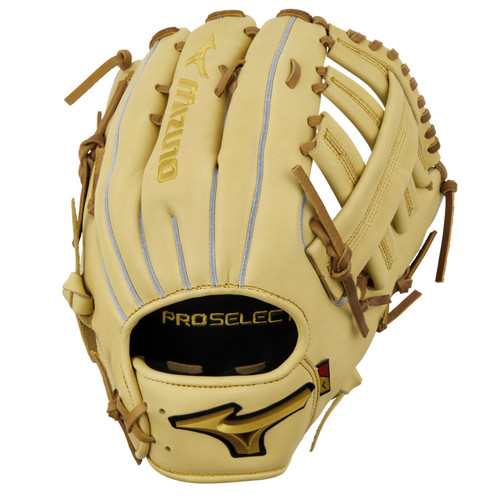 Mizuno Pro Select Baseball Glove 12.75 Camel Right Hand Throw