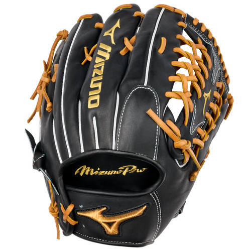 Mizuno Pro Baseball Glove 12.75 Inch Black Right Hand Throw