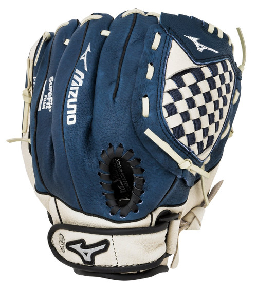 Mizuno Prospect Series 11 inch GPP1100Y1 Navy Youth Baseball Glove (Left Handed Throw)