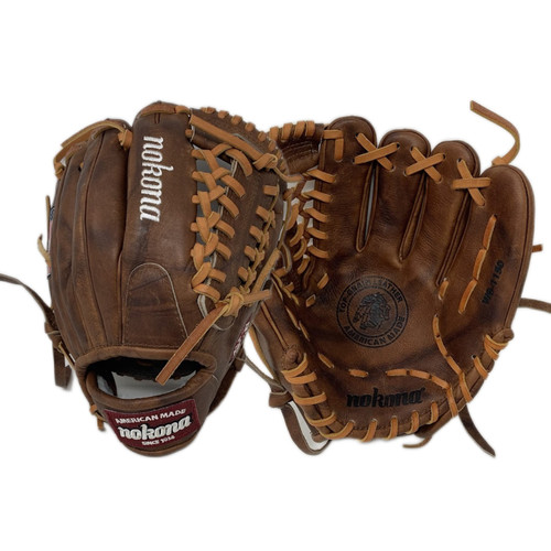 Nokona Walnut WB-1150M Baseball Glove 11.5 Modified Trap Right Handed Throw