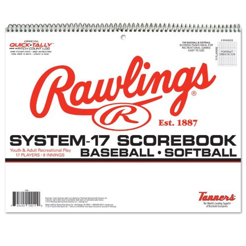 Rawlings 17SB System 17 Scorebook Baseball Softball