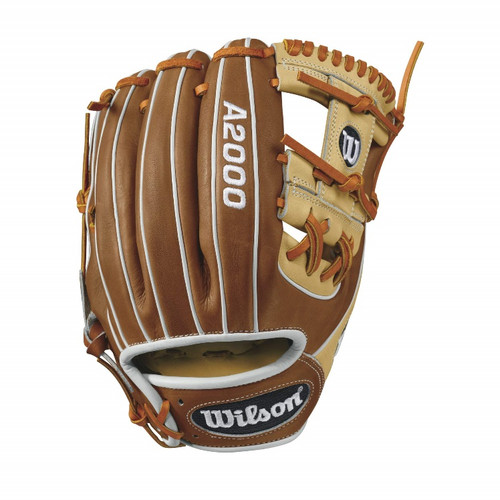 Wilson A2000 1786 Infield Baseball Glove BlondeTanWhite