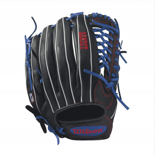 Wilson Bandit Kp92 Baseball Glove 12.5 inch BlackRoyalWhite Right Hand Throw