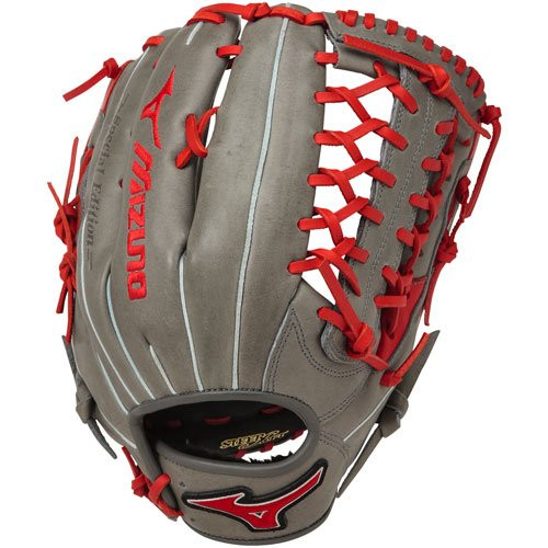 Mizuno MVP Prime SE Baseball Glove Smoke Red 12.75 Right Hand