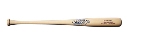 Louisville Slugger Y243 Youth Select Maple Baseball Bat Natural Red Blue 30 inch 25 oz