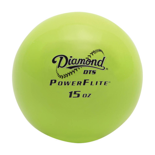 Diamond DTS Power Flite Weighted Hitting Training Balls Baseballs 6 pack  …