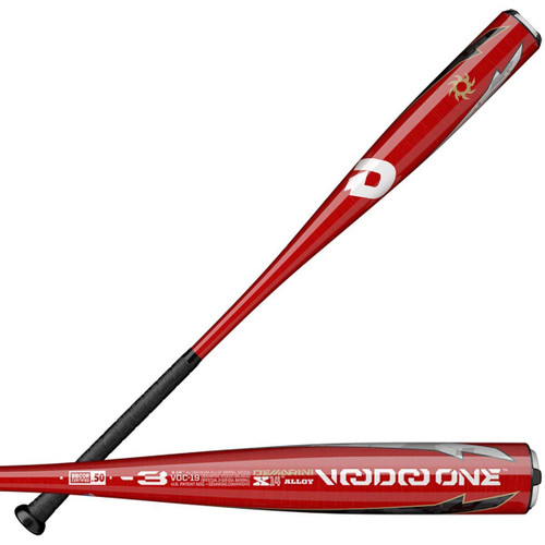 DeMarini 2019 Voodoo One Balanced -3 BBCOR Baseball Bat 32 inch 29 oz