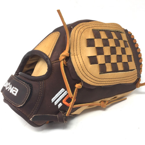 Nokona Alpha Tan Supersoft AmericanKip FastPitch Softball Glove 12.5 Right Hand Throw